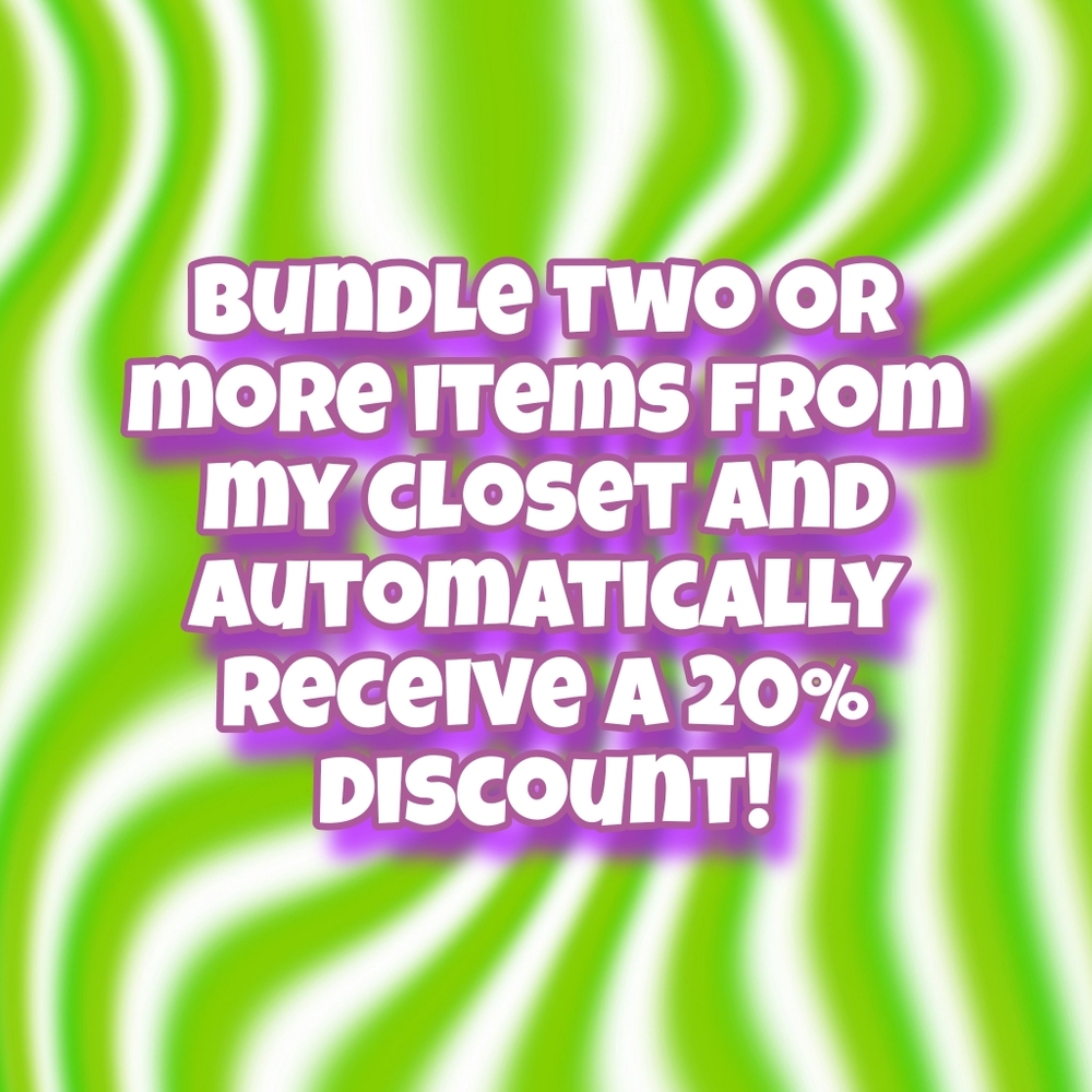 Bundle 2 or More Items for 20% Off